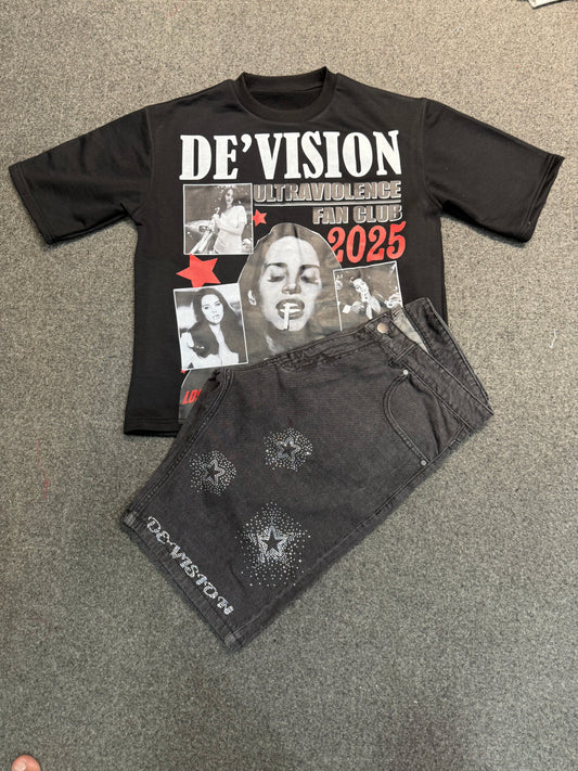 De’Vision lana del rey crop set